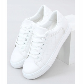 Zapatillas de mujer blancas A88-86 White blanco 1