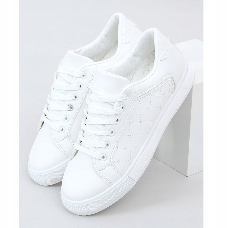 Zapatillas de mujer blancas A88-86 White blanco 1