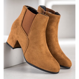 Clowse Botas de gamuza clásicas marrón 1