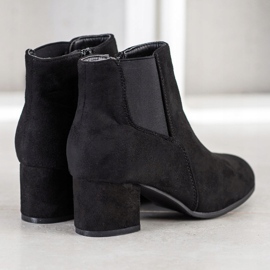 Clowse Botas de gamuza clásicas negro 2