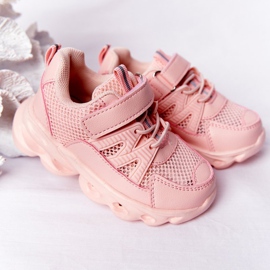 Zapatillas deportivas para niños con suela iluminada Led rosa ¡Tan genial! rosado 1 Zapatillas deportivas para niños con suela iluminada Led rosa ¡Tan genial! rosado 1