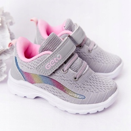 Zapatos deportivos para niños Zapatillas deportivas Gris Ready Go! rosado multicolor 1 Zapatos deportivos para niños Zapatillas deportivas Gris Ready Go! rosado multicolor 1