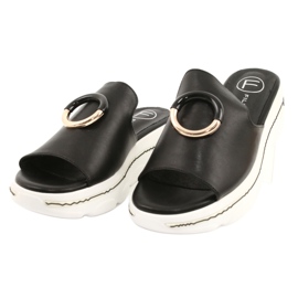 Filippo Zapatillas cómodas en la plataforma FILI PPO DK2318 / 21 BK negro dorado 1 Filippo Zapatillas cómodas en la plataforma FILI PPO DK2318 / 21 BK negro dorado 1