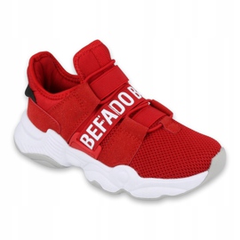 Calzado infantil befado 516X064 blanco rojo 1