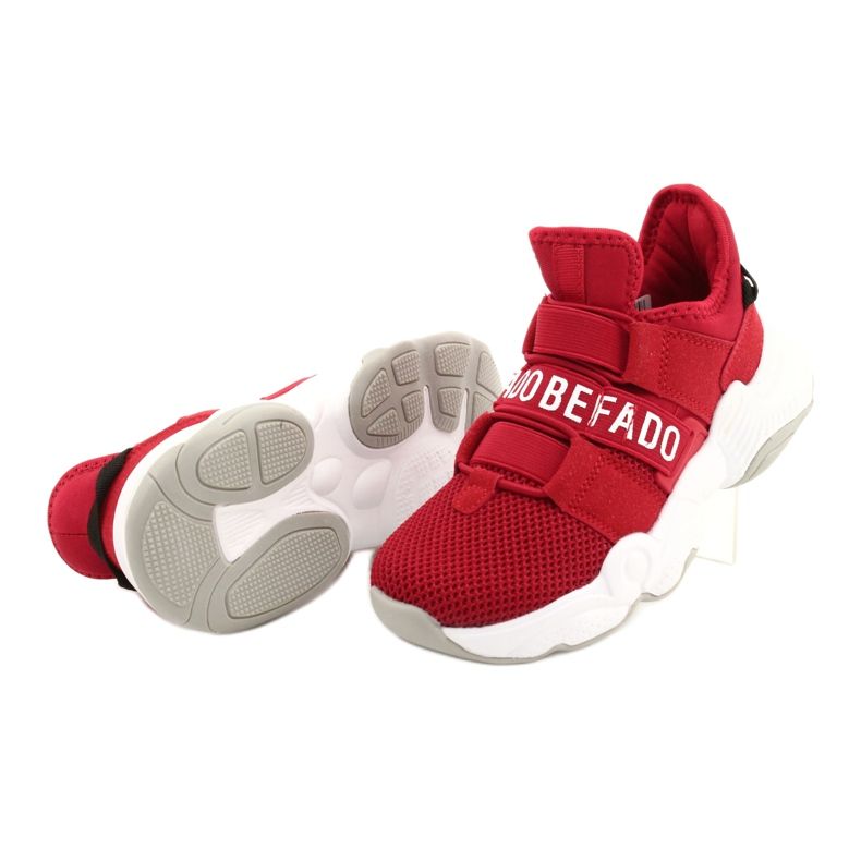 Calzado infantil befado 516X064 blanco rojo 5