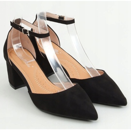 Negro Zapato de salón negro expuesto 7584 Negro 3