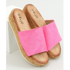 Zapatilla mujer fucsia 38846 Fluorescent Peach multicolor rosado 3