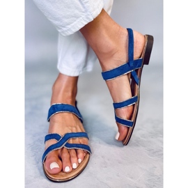 Sandalias mujer azul H8-177 Navy 1