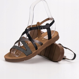 Filippo Sandalias casuales negro 5