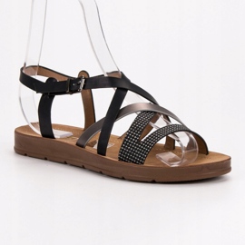 Filippo Sandalias casuales negro 3