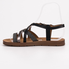 Filippo Sandalias casuales negro 4