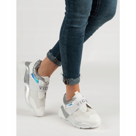 VICES Zapatos deportivos sin cordones blanco 1 VICES Zapatos deportivos sin cordones blanco 1