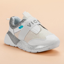 VICES Zapatos deportivos sin cordones blanco 2