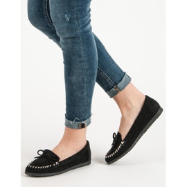 Seastar Mocasines negros calados 5