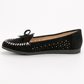 Seastar Mocasines negros calados 3