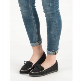 Seastar Mocasines negros calados 4