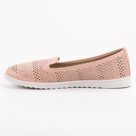 Weide Señores calados rosado 2