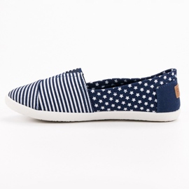 SHELOVET Slipons Textiles azul 4