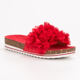 Seastar Zapatillas rojas de moda rojo 3