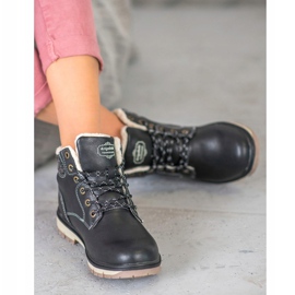 Arrigo Bello Trappers con cordones negro 1