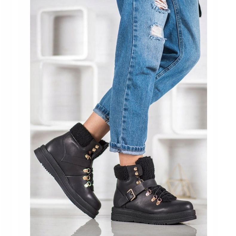 Botas VICES con estilo negro 1