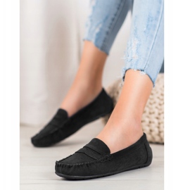 Seastar Mocasines negros clásicos 2
