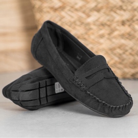 Seastar Mocasines negros clásicos 4