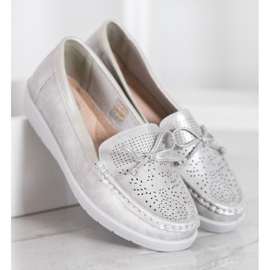 SHELOVET Mocasines cómodos gris 2 SHELOVET Mocasines cómodos gris 2