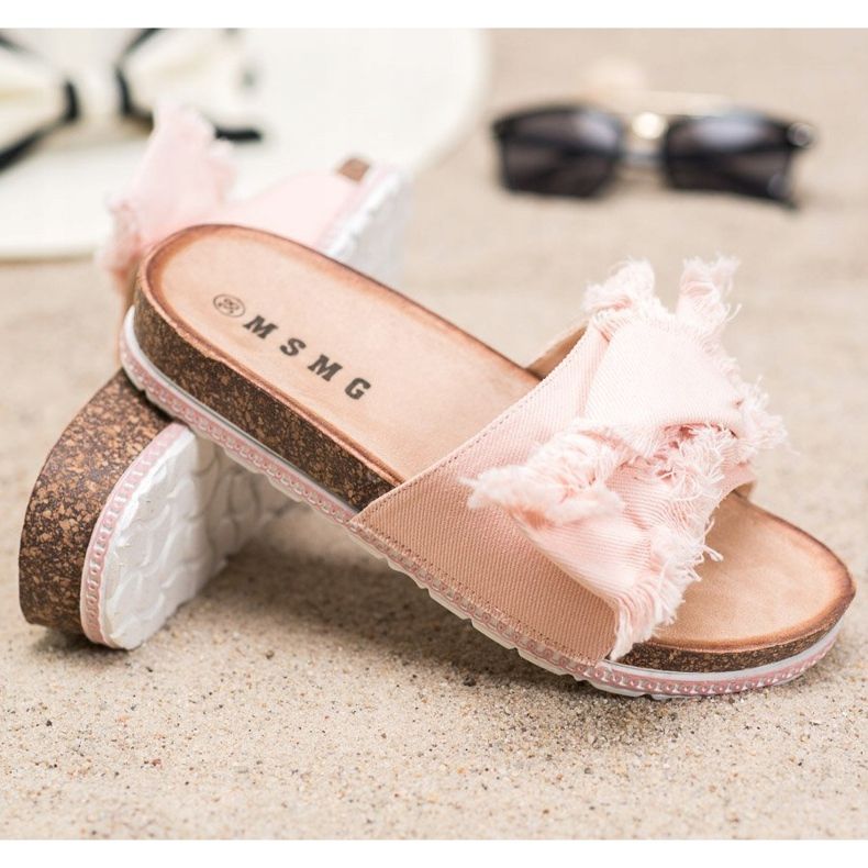 SHELOVET Pantuflas Textiles rosado 1 SHELOVET Pantuflas Textiles rosado 1