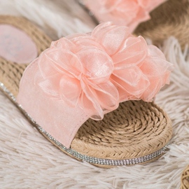 Small Swan Zapatillas con adorno rosado 2