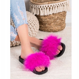 Seastar Zapatillas con piel rosado 2