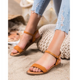 Laura Mode Sandalias marrones casuales marrón 3