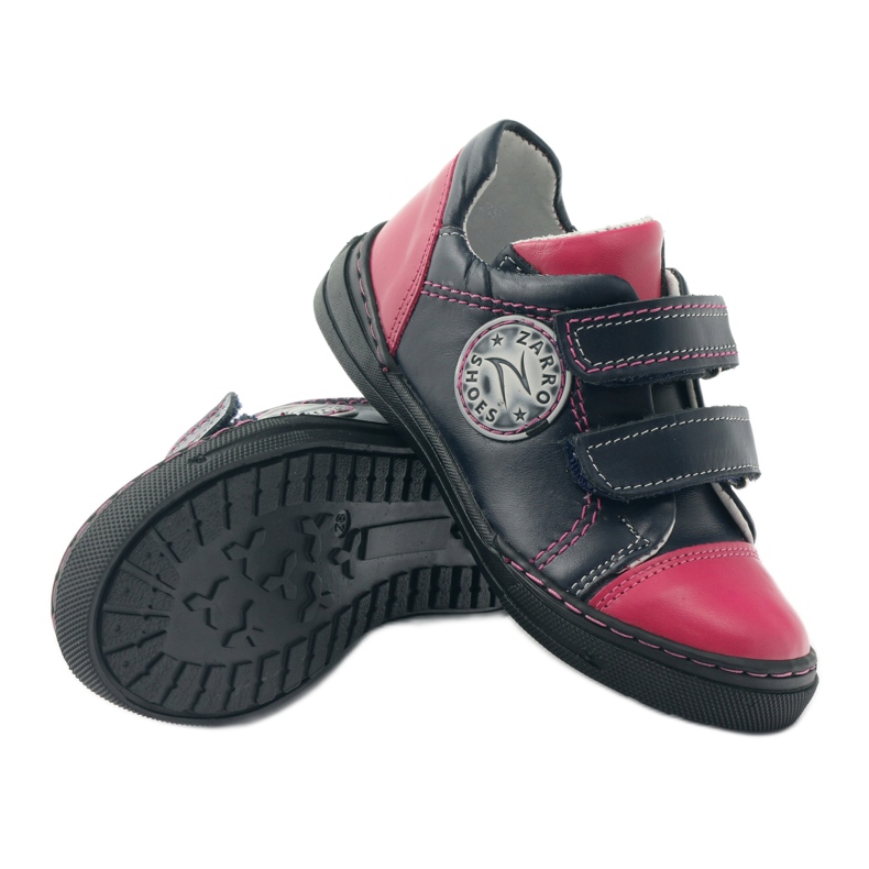 Zapatos niña Zarro 85/09 rosa azul marino multicolor 3