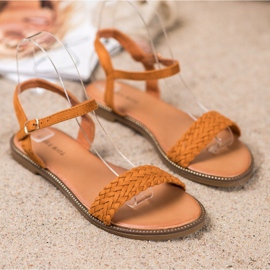 Laura Mode Sandalias marrones casuales marrón 2