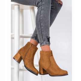 Botas VINCEZA camel marrón 3