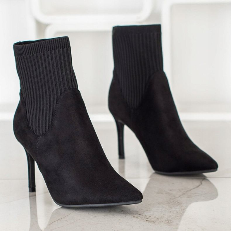 Botas sin cordones VINCEZA negro 1