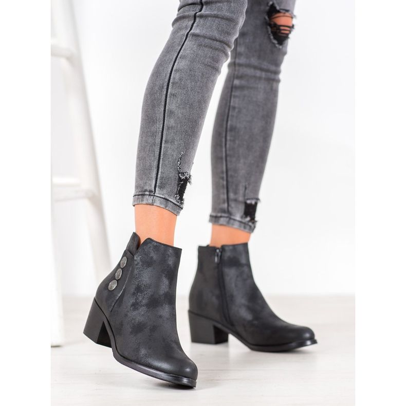 Goodin Botas casuales negro 1