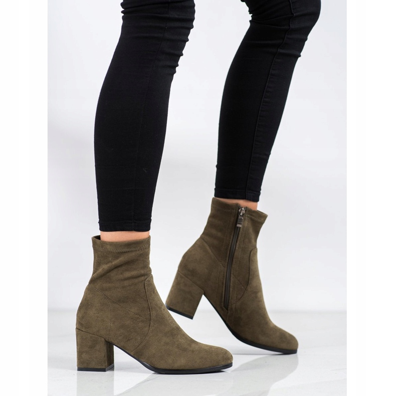 Evento Botas de Tacón Alto verde 1