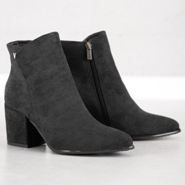Botas VINCEZA negras negro 4