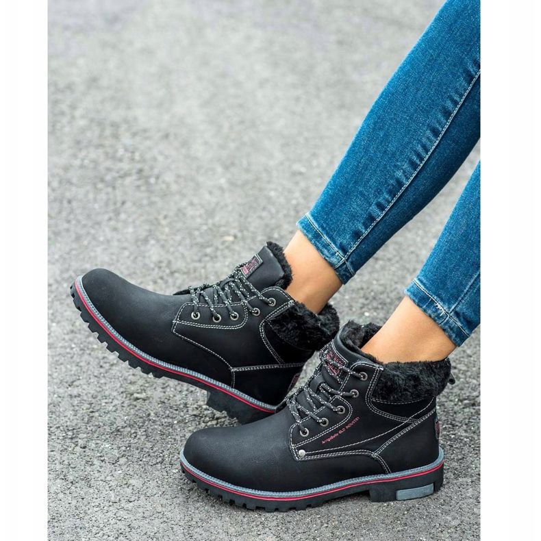 Arrigo Bello Calzado de trekking cálido negro 2