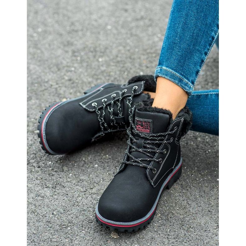 Arrigo Bello Calzado de trekking cálido negro 1