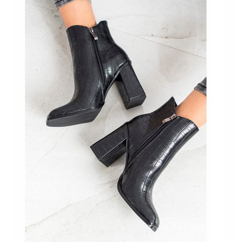 Goodin Botas de moda negro 2 Goodin Botas de moda negro 2