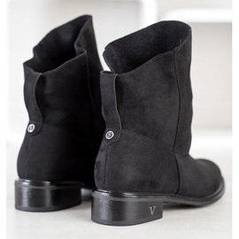 Gogo Botas con parte superior ancha negro 1