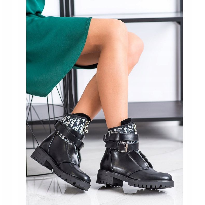 Seastar Bolsas con cremallera de moda negro 1