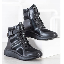 SHELOVET Botas deportivas con aislamiento negro 3