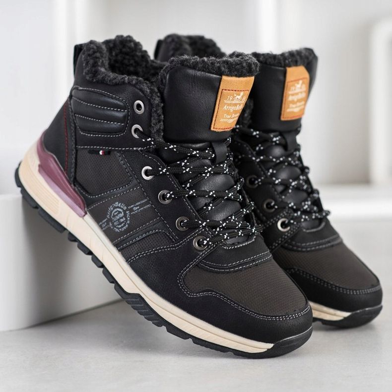 Arrigo Bello Zapatos de trekking negros 1