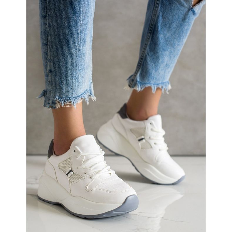 Weide Zapatillas blancas claras blanco 1 Weide Zapatillas blancas claras blanco 1