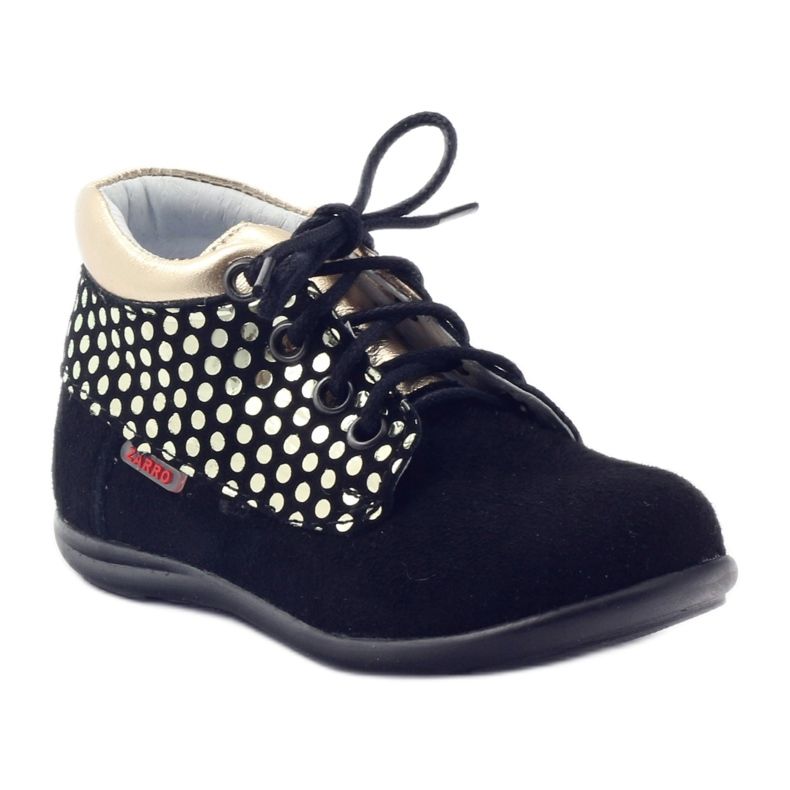 Botas niña Zarro 82/4 oro negro dorado 1