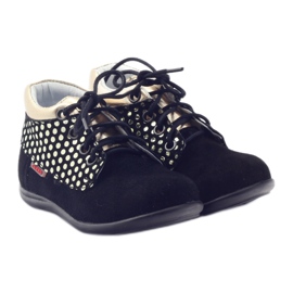 Botas niña Zarro 82/4 oro negro dorado 4