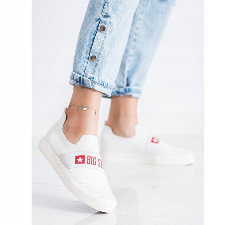 Zapatos deportivos Big Star para mujer FF274219 blanco 1